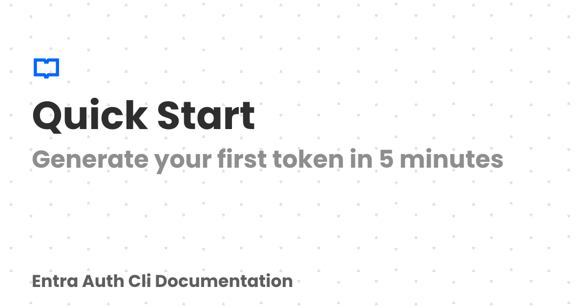 Quick Start | Documentation