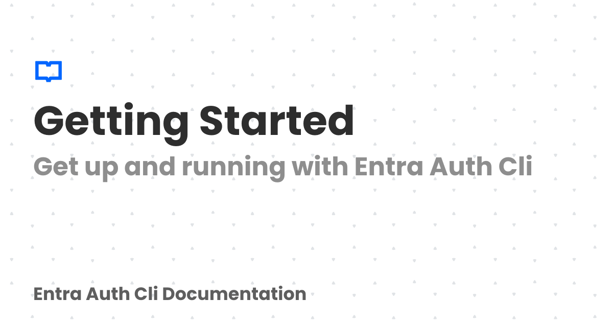 Getting Started | Documentation